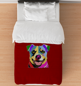 Luxurious Magical Mirror Comforter on bed